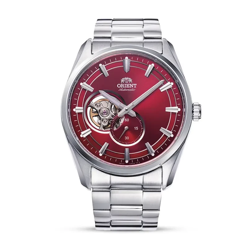 Orient Contemporary Semi-skeleton Red Dial Men's Watch | RA-AR0010R